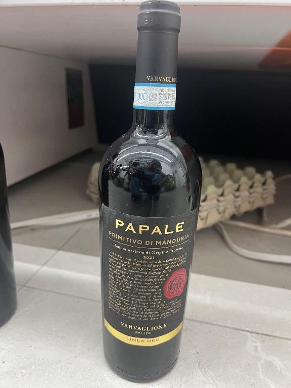 Rượu vang đỏ Papale Primitivo di Manduria 750ml