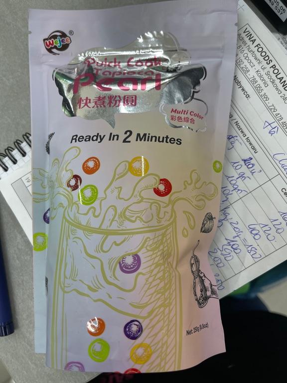 Wejee Quick Cook Tapioca Pearl Multi Color 250g