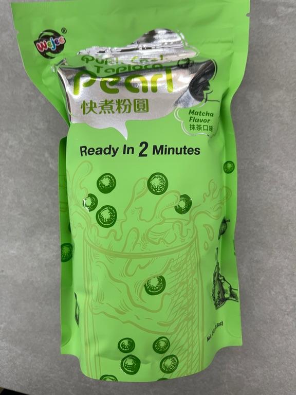 Wejee Quick Cook Tapioca Pearl Matcha Flavor 250g