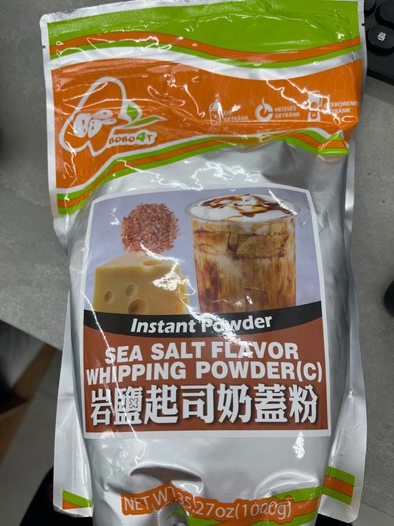 Bột làm kem mặn vị phô mai muối biển Bobo4T 1000g