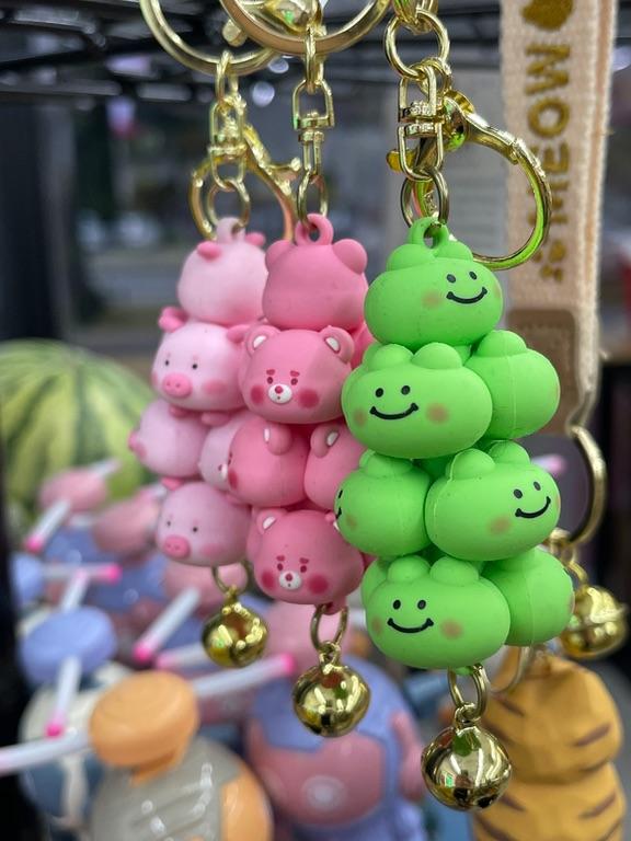 Móc khóa hình thú dễ thương