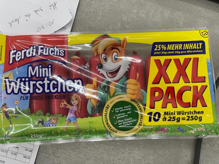 Xúc xích mini Ferdi Fuchs 250g