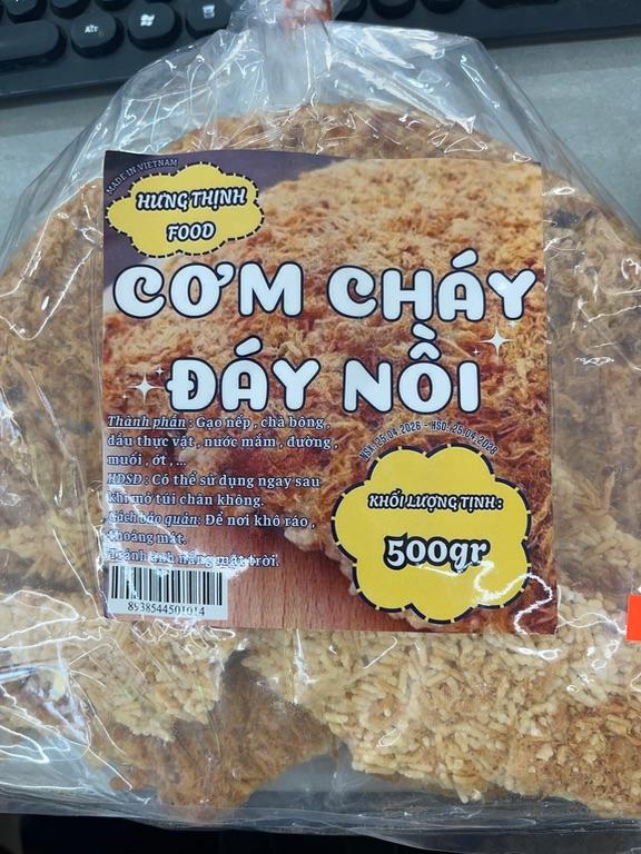 Cơm cháy đáy nồi Hưng Thịnh Food 500gr