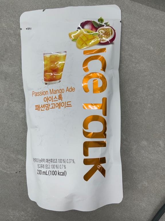 Ice Talk Passion Mango Ade 230ml