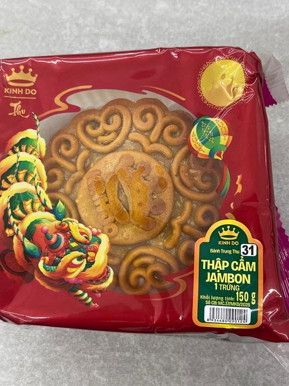 Bánh Trung Thu Kinh Đô Thập Cẩm Jambon 1 Trứng 150g