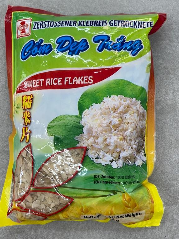 Cốm Dẹp Trắng Sweet Rice Flakes
