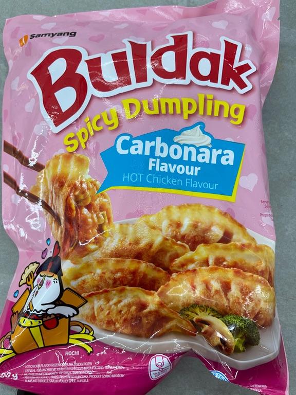 Samyang Buldak Spicy Dumpling Carbonara Flavour 600g