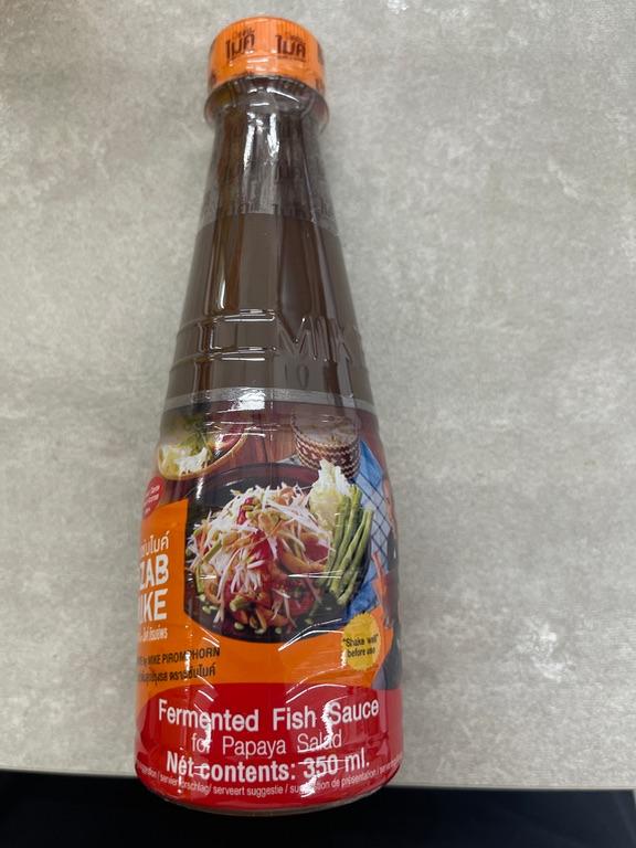 Nước mắm lên men Zab Mike cho gỏi đu đủ 350ml