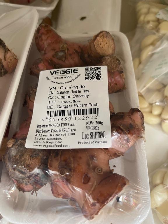 Củ riềng đỏ 200g