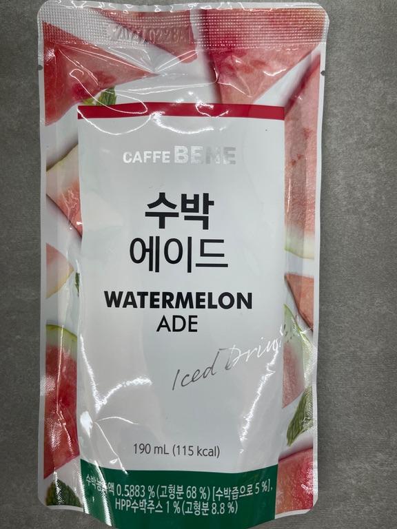Caffe Bene Watermelon Ade 190ml