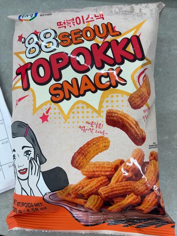 Bánh snack vị Topokki 88 Seoul 130g