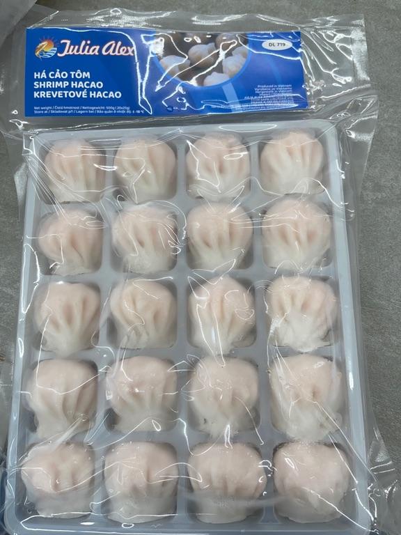 Há cảo tôm Julia Alex 500g