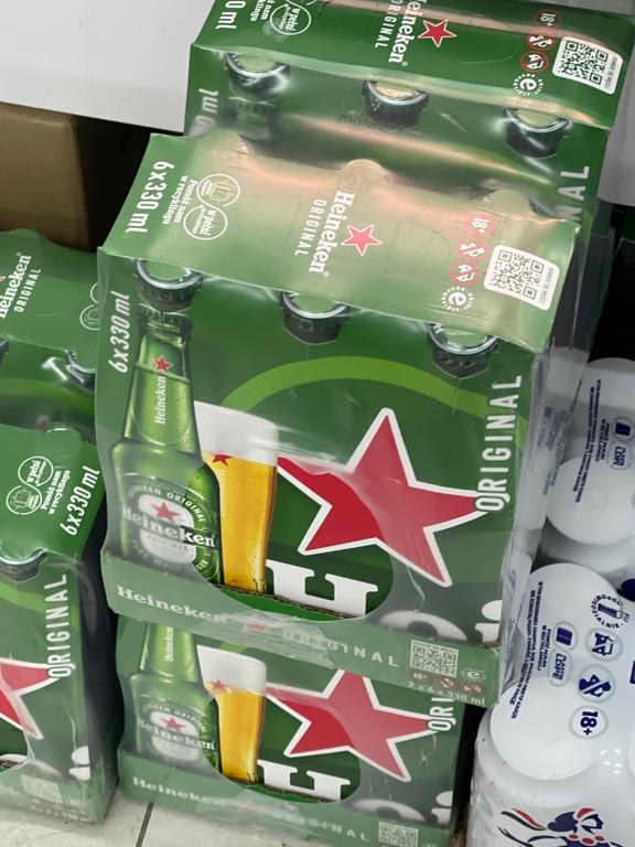 Bia Heineken Original chai thủy tinh 330ml