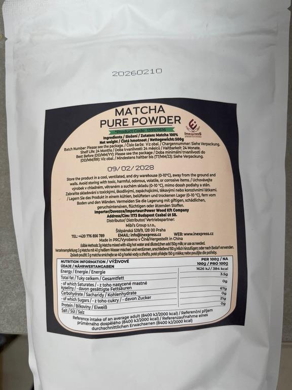 Bột trà xanh Matcha nguyên chất 500g
