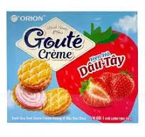 Bánh Gouté Crème vị Dâu Tây