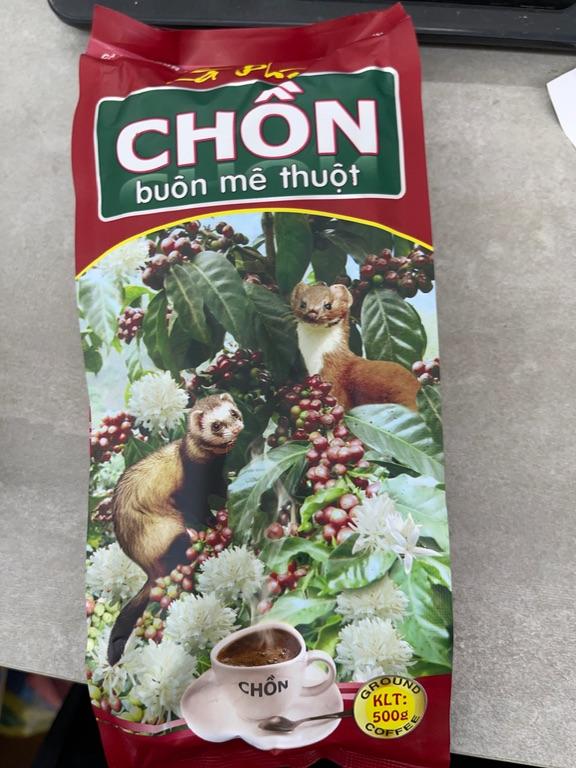 Cà phê Chồn Buôn Mê Thuột 500g