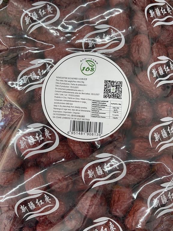 Táo đỏ khô Tân Cương 2.5kg