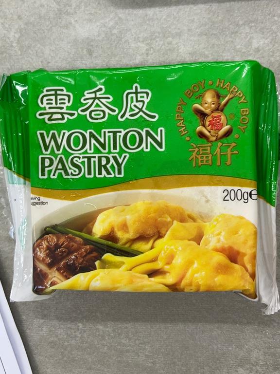 Vỏ hoành thánh Happy Boy 200g