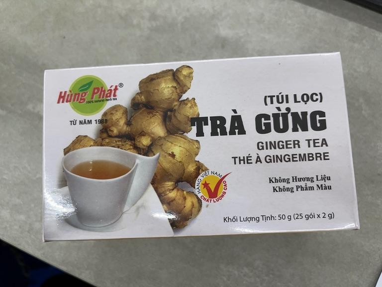 Trà Gừng Hùng Phát (Túi Lọc) 50g