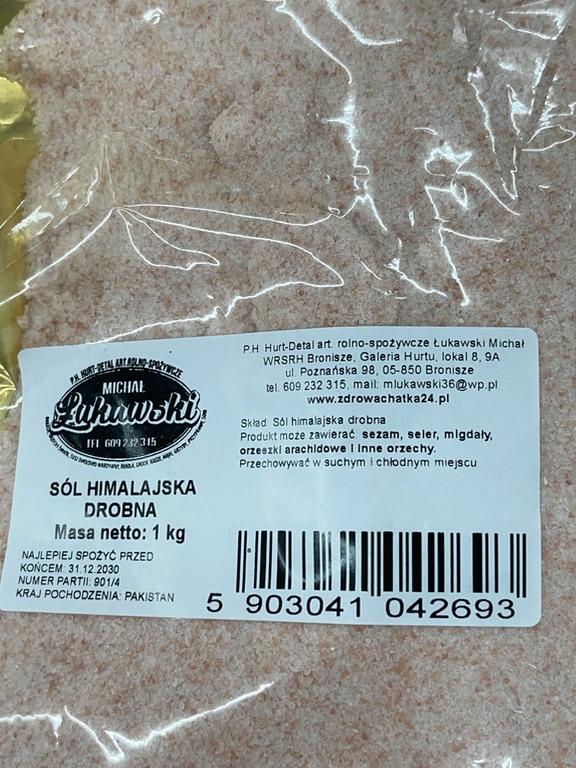 Muối hồng Himalaya mịn 1kg