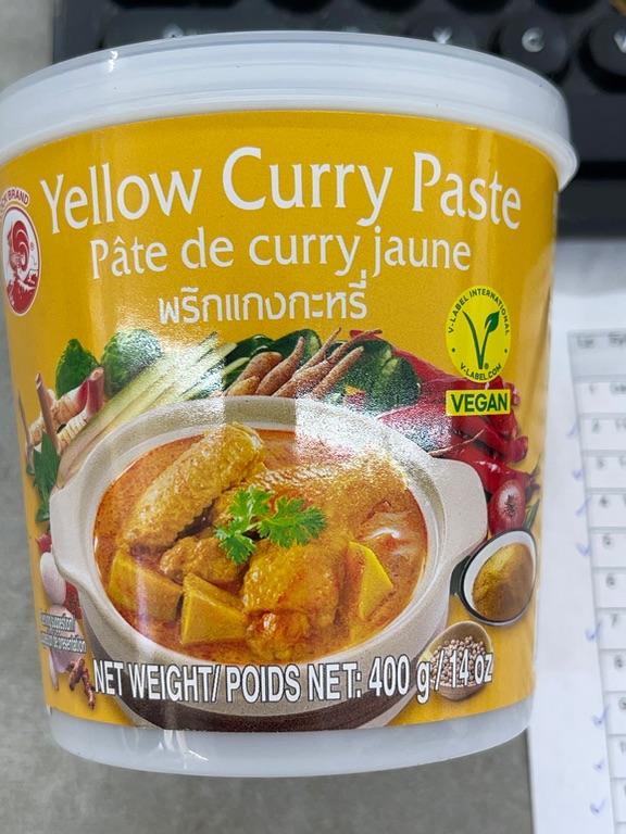 Yellow Curry Paste 400g