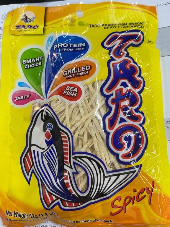 Đồ ăn vặt cá vị cay 52g