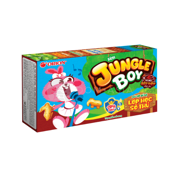 Banh "Jungle Boy" Vi Bo Bit Tet ORION 35g x 20op/ krt